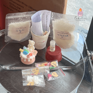 Set Làm Nến Bánh Kem Mini CAKELIN