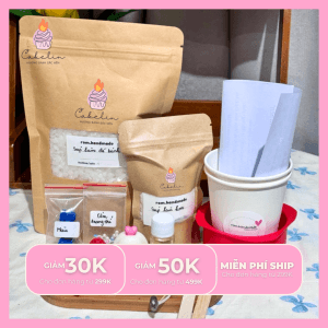 Set Làm Nến Bánh Kem Cỡ Lớn CAKELIN